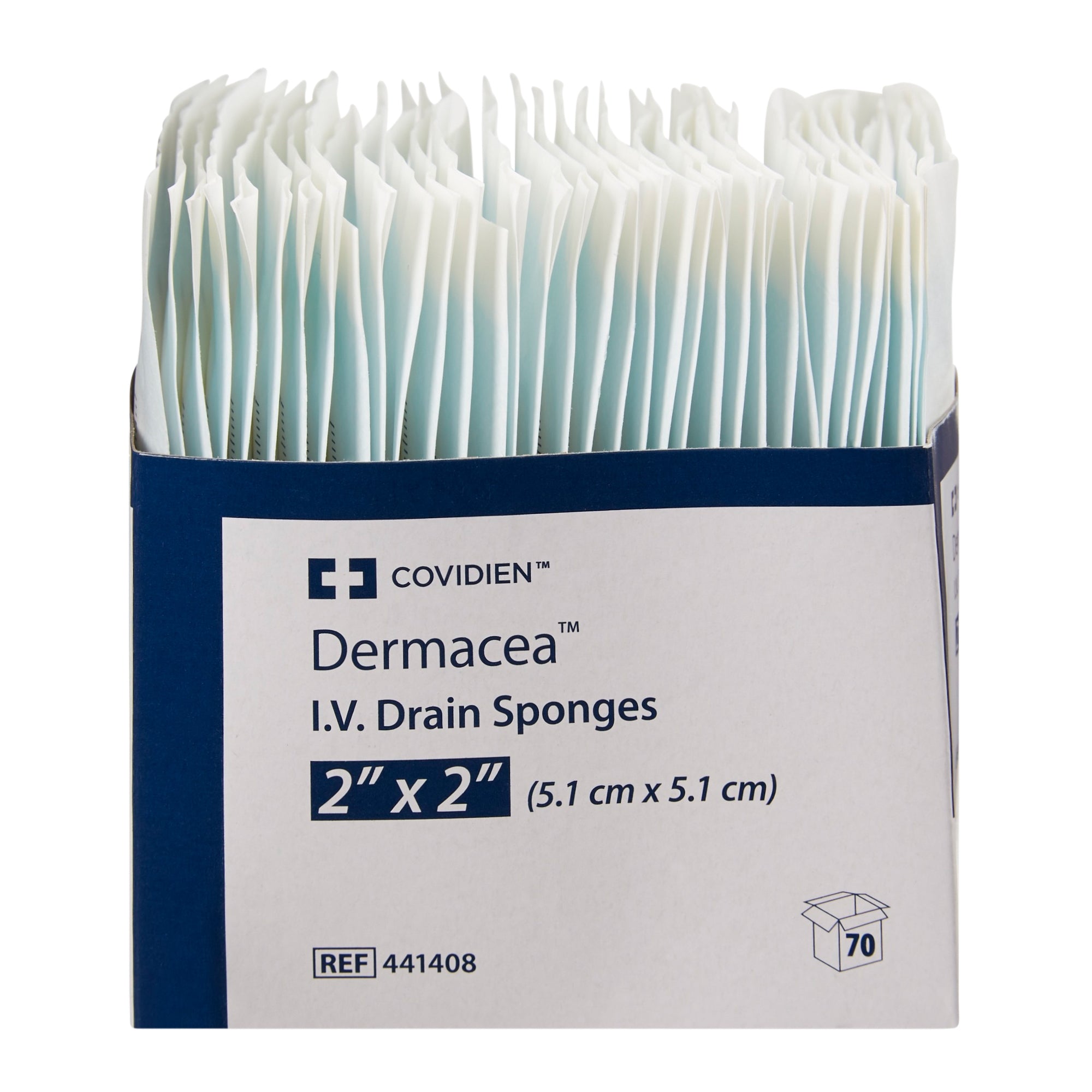 Dermacea™ Sterile I.V. Dressing 2x2 Inch, 6-Ply Sponge for Medical Use