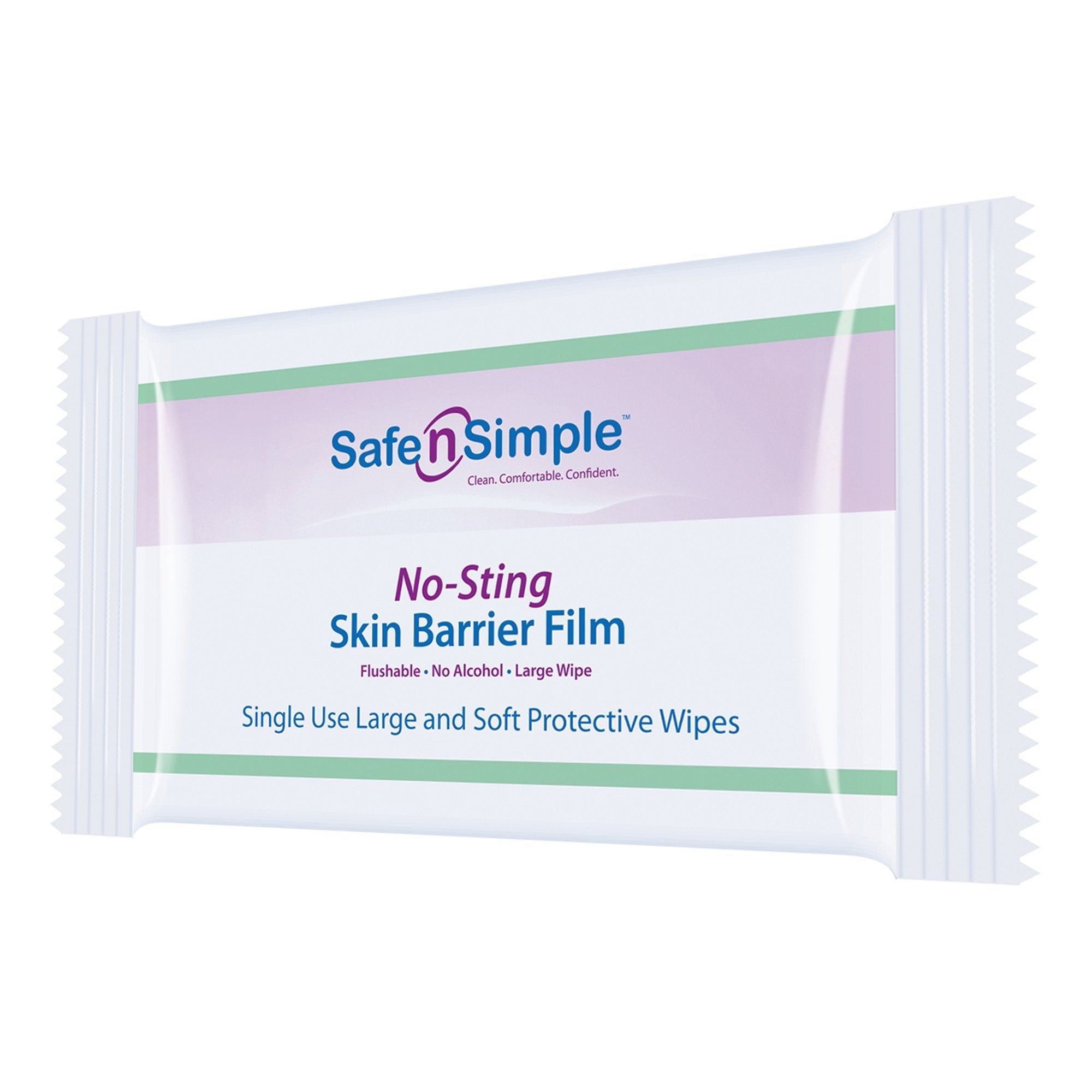 Safe N Simple No-Sting Skin Barrier Wipe (25 Units)