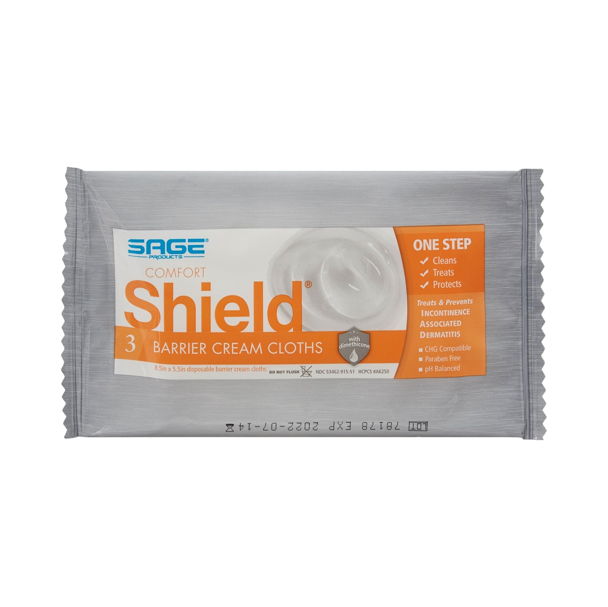 Comfort Shield® Incontinent Care Wipe, 3 per Pack (1 Unit)