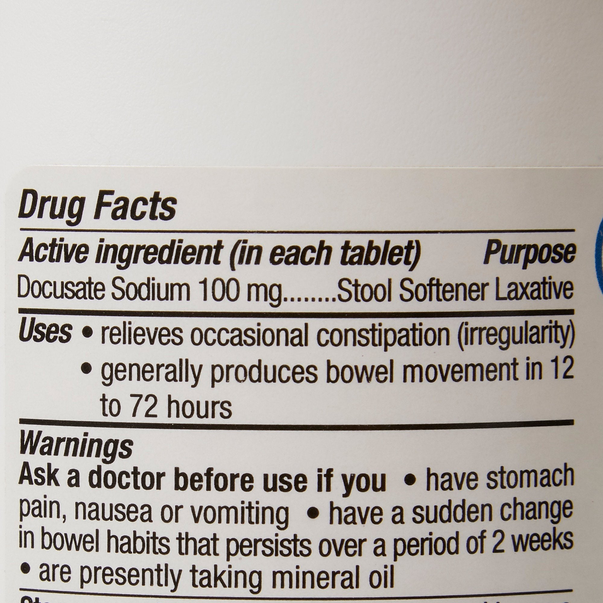 Geri-Care® Docusate Sodium Stool Softener (1 Unit)