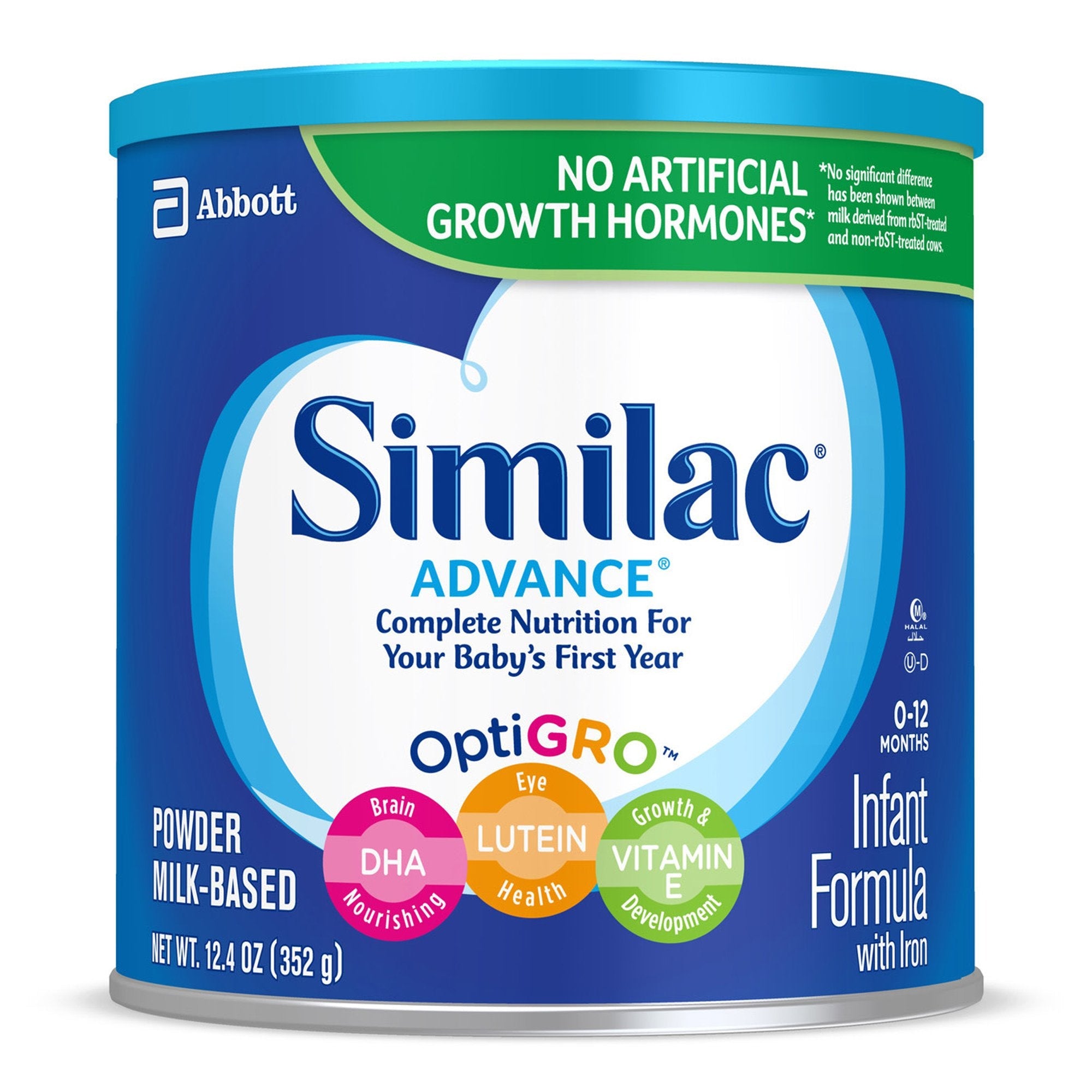 Similac® Advance® 20 Infant Formula, Powder, 12.4-oz Can (1 Unit)