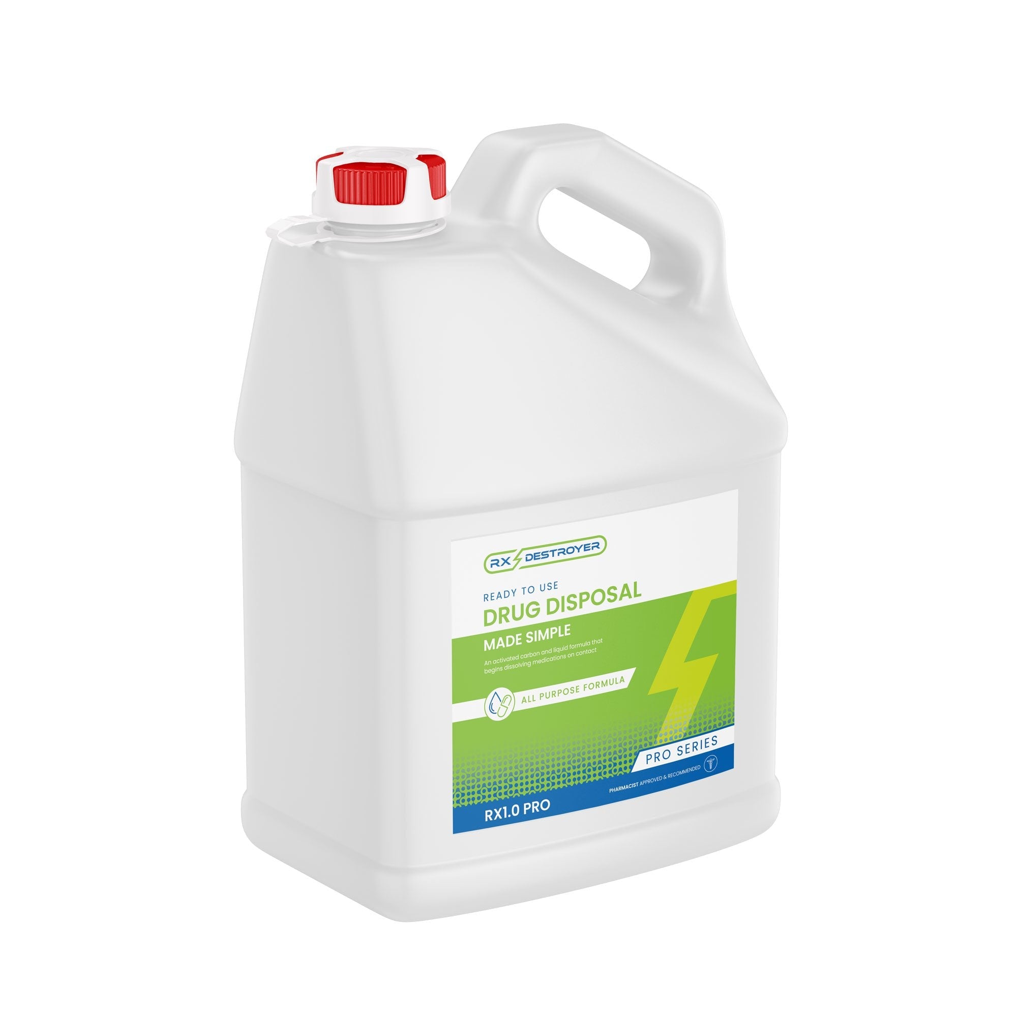 Rx Destroyer™ All-Purpose PRO Series Drug Disposal System, 1 gallon Bottle (1 Unit)