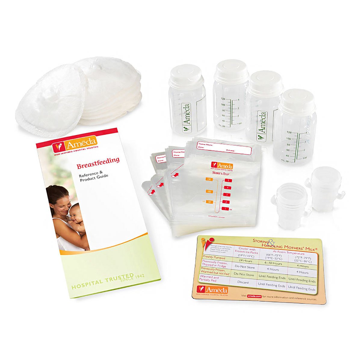 Ameda Breast Pumping Starter Set (1 Unit)