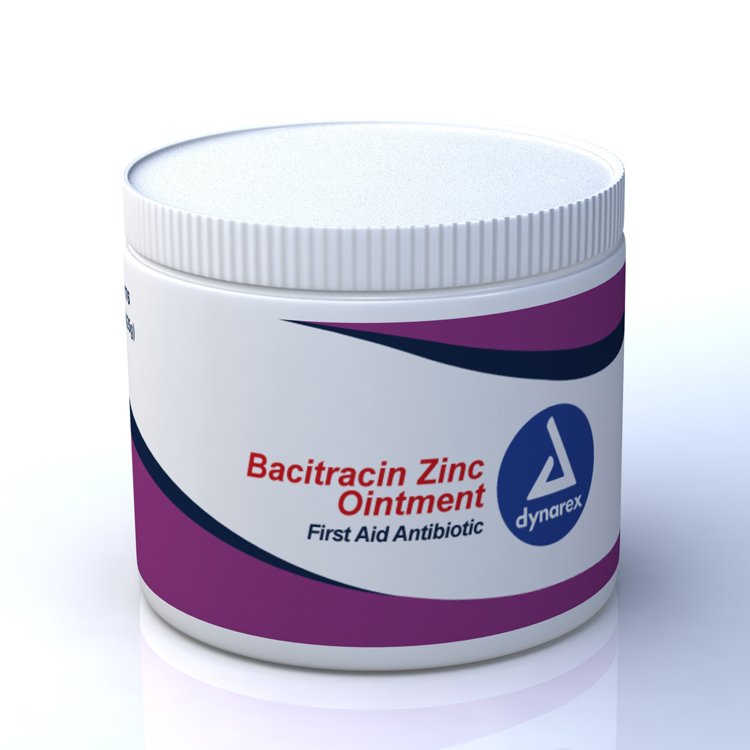 dynarex Bacitracin Zinc First Aid Antibiotic, 15 oz. Jar (1 Unit)