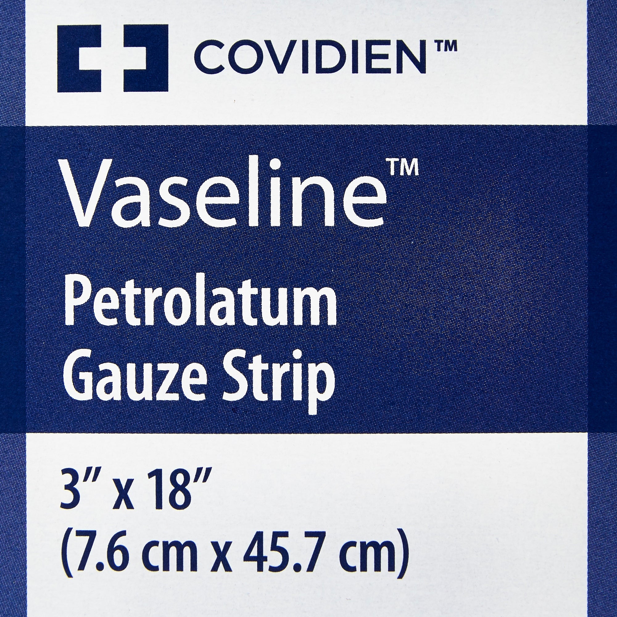 Vaseline® Petrolatum Impregnated Dressing, 3 x 18 Inch (12 Units)