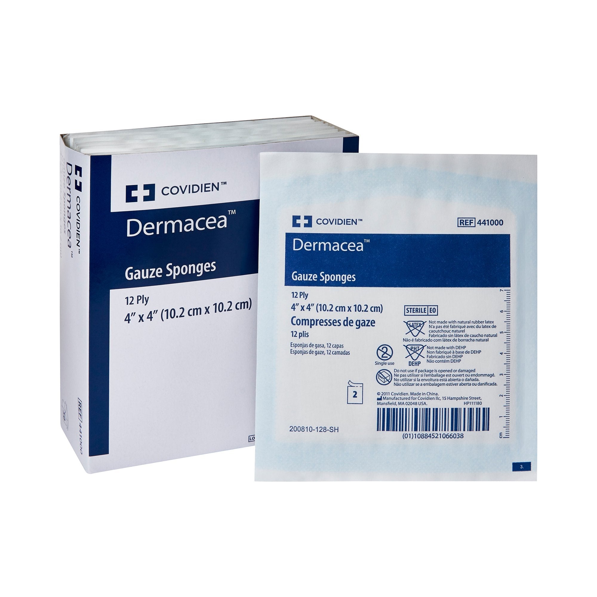 Dermacea™ Sterile Gauze Sponge, 4 x 4 Inch (25 Units)