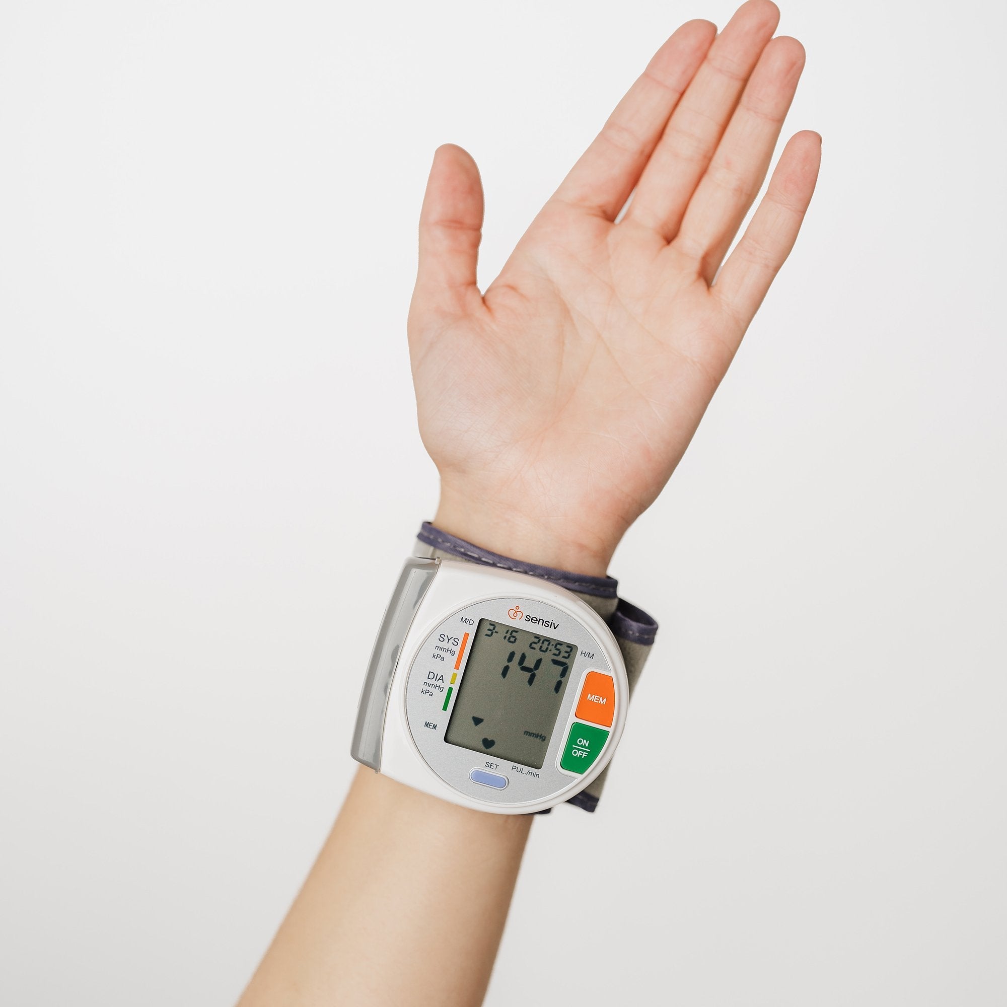 Sinsiv Wrist Blood Pressure Monitor (1 Unit)