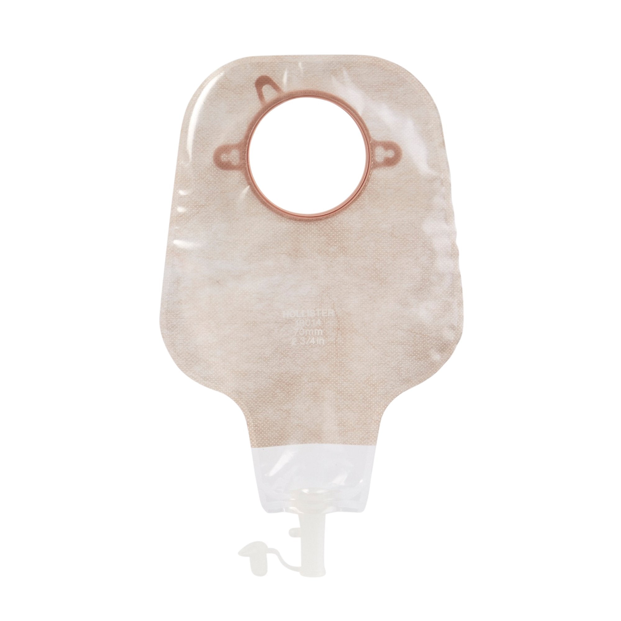 New Image™ Two-Piece Drainable Ultra-Clear Ostomy Pouch, 12 Inch Length, 2¾ Inch Flange (10 Units)