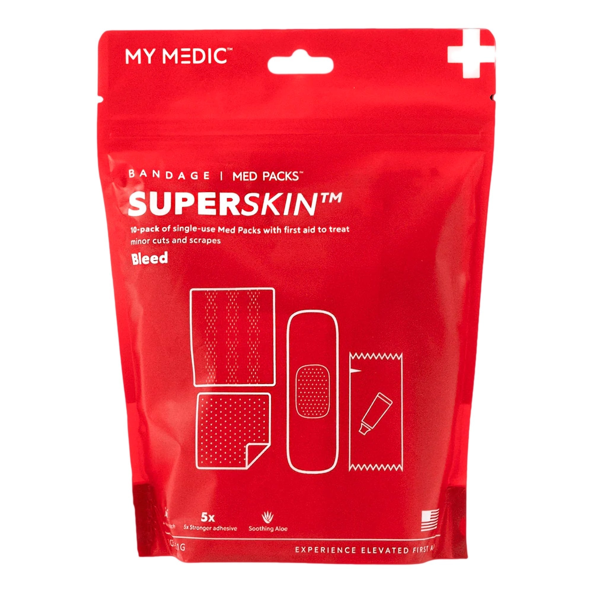 Med Packs™ SuperSkin™ First Aid Kit (1 Unit)