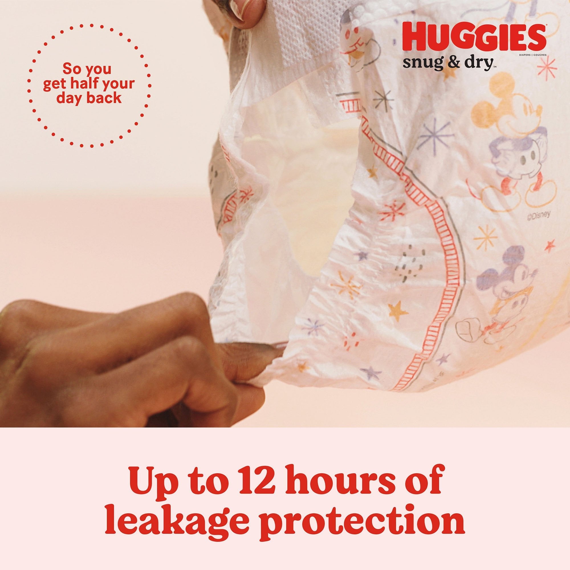 Huggies® Snug & Dry Diaper, Size 5, 22 per Package (22 Units)