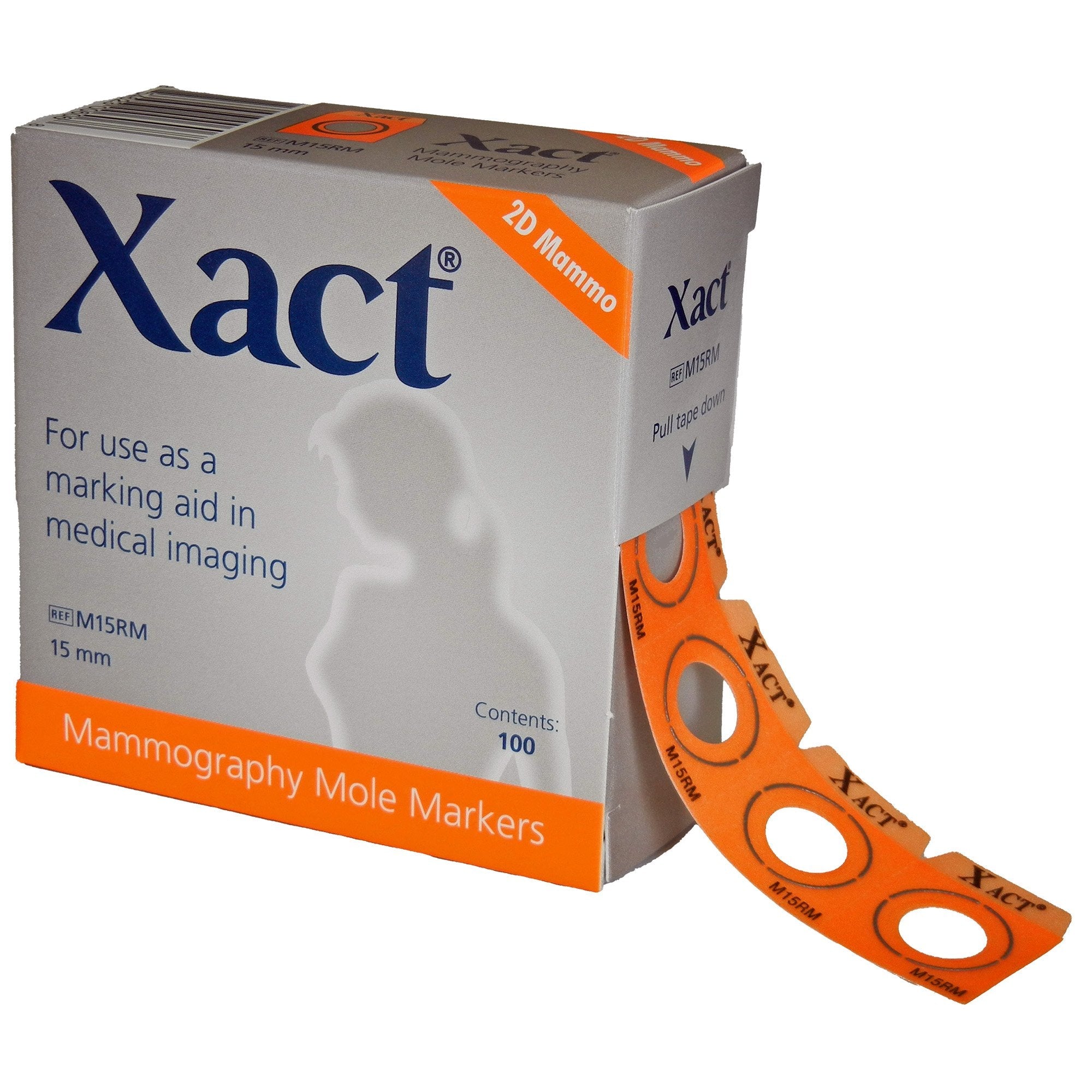 Radiology Skin Marker Xact® Circle Mole (100 Units)