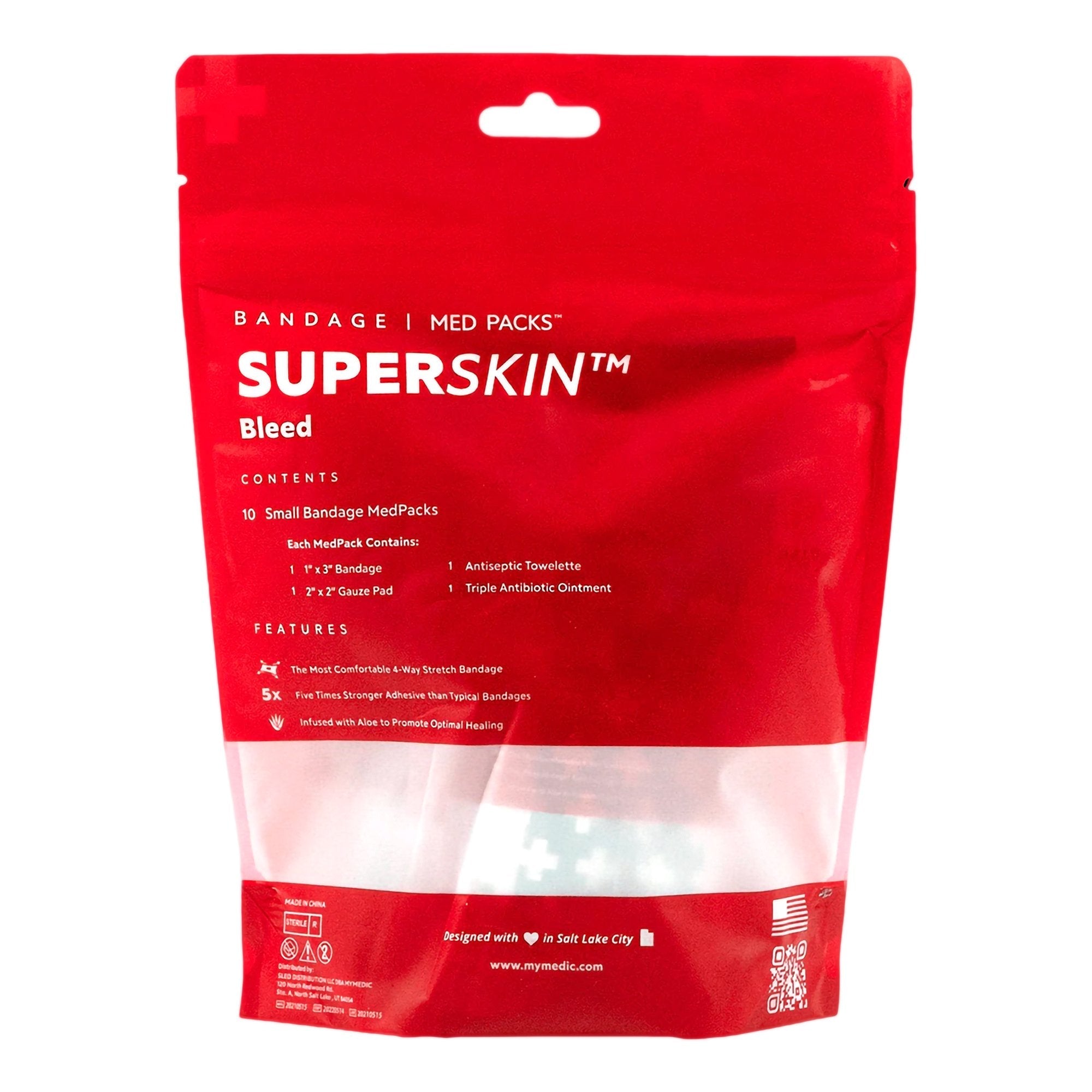 Med Packs™ SuperSkin™ First Aid Kit (1 Unit)