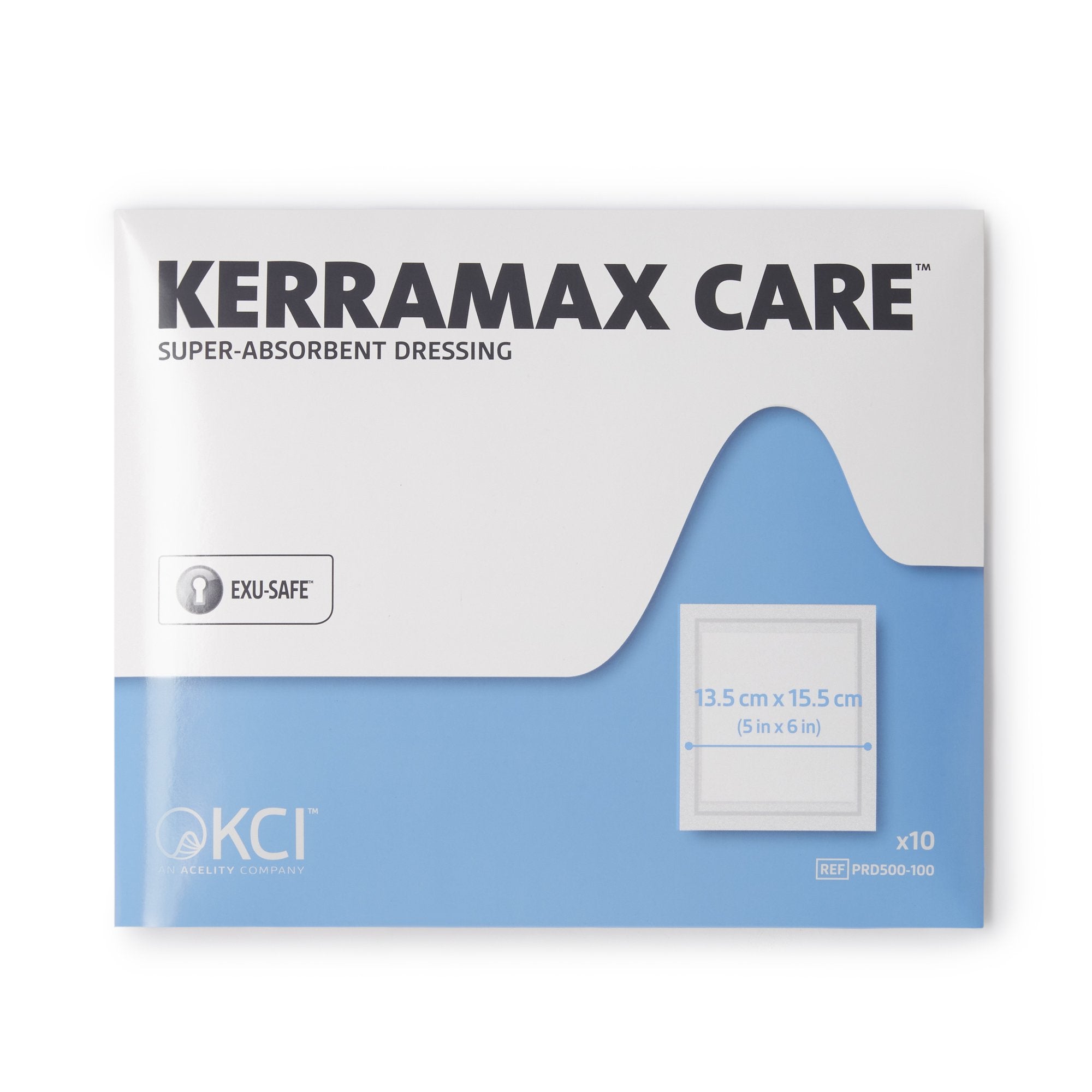 KerraMax Care® Super Absorbent Dressing, 5 x 6 Inch (650 Units)