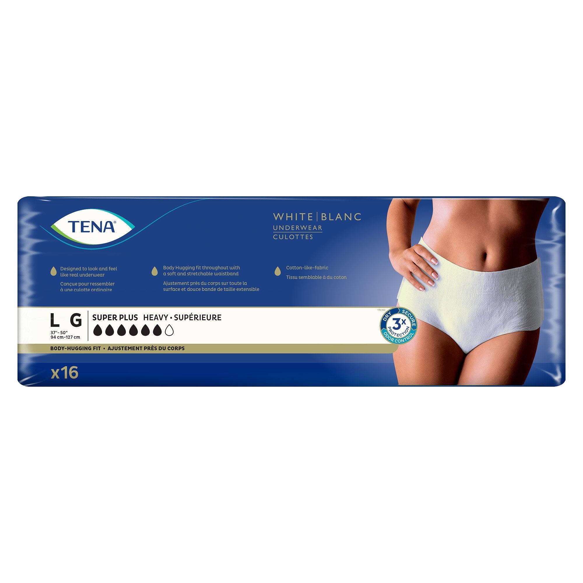 Tena Women Super Plus Large Absorbent Underwear - Comfort & Protection