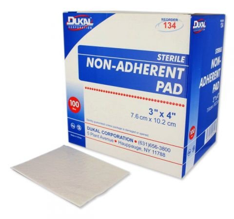 Dukal™ Nonadherent Dressing, 3 x 4 inch (100 Units)