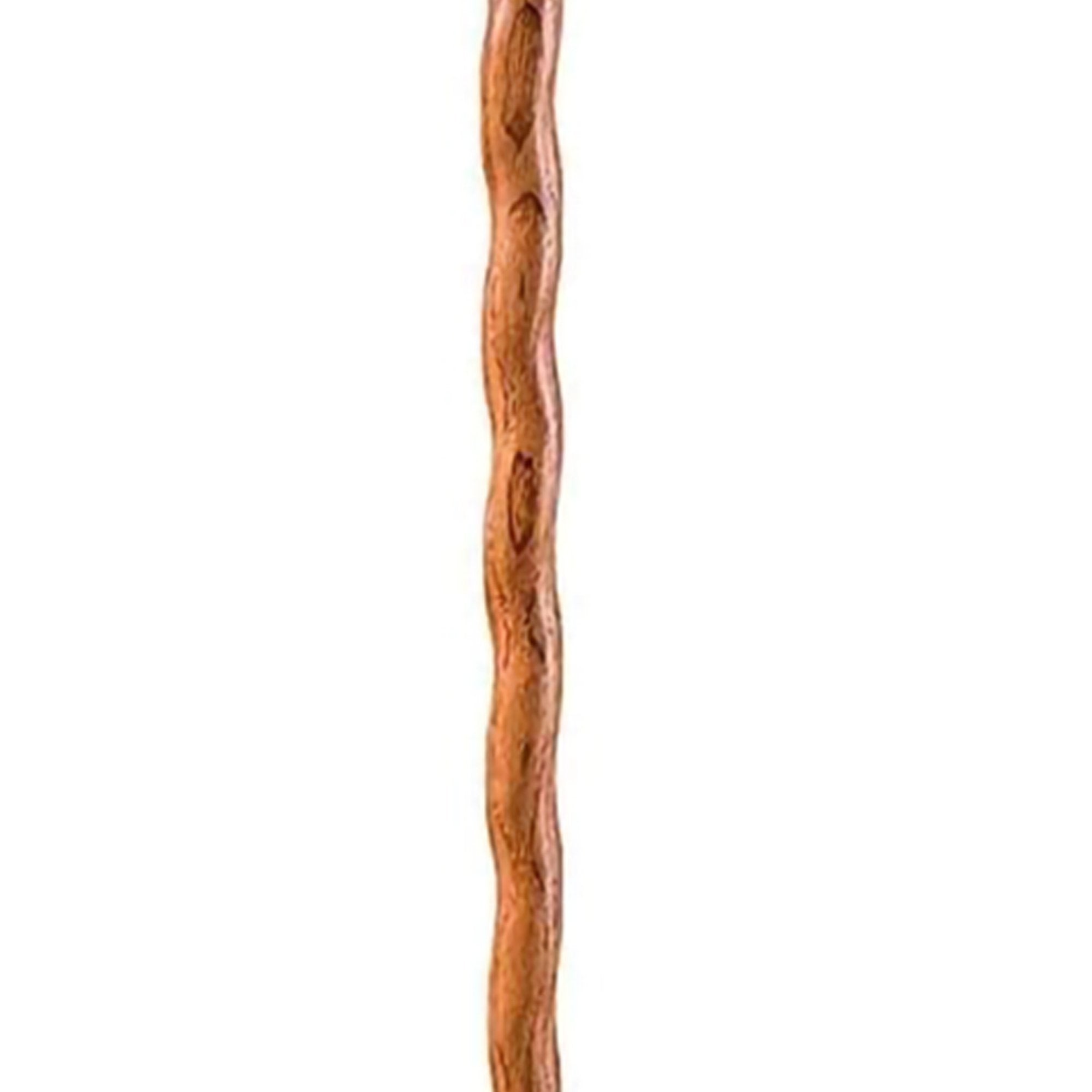Brazos™ Twisted Oak Ergonomic Fitness Handcrafted Walking Stick, 55-Inch, Tan (1 Unit)