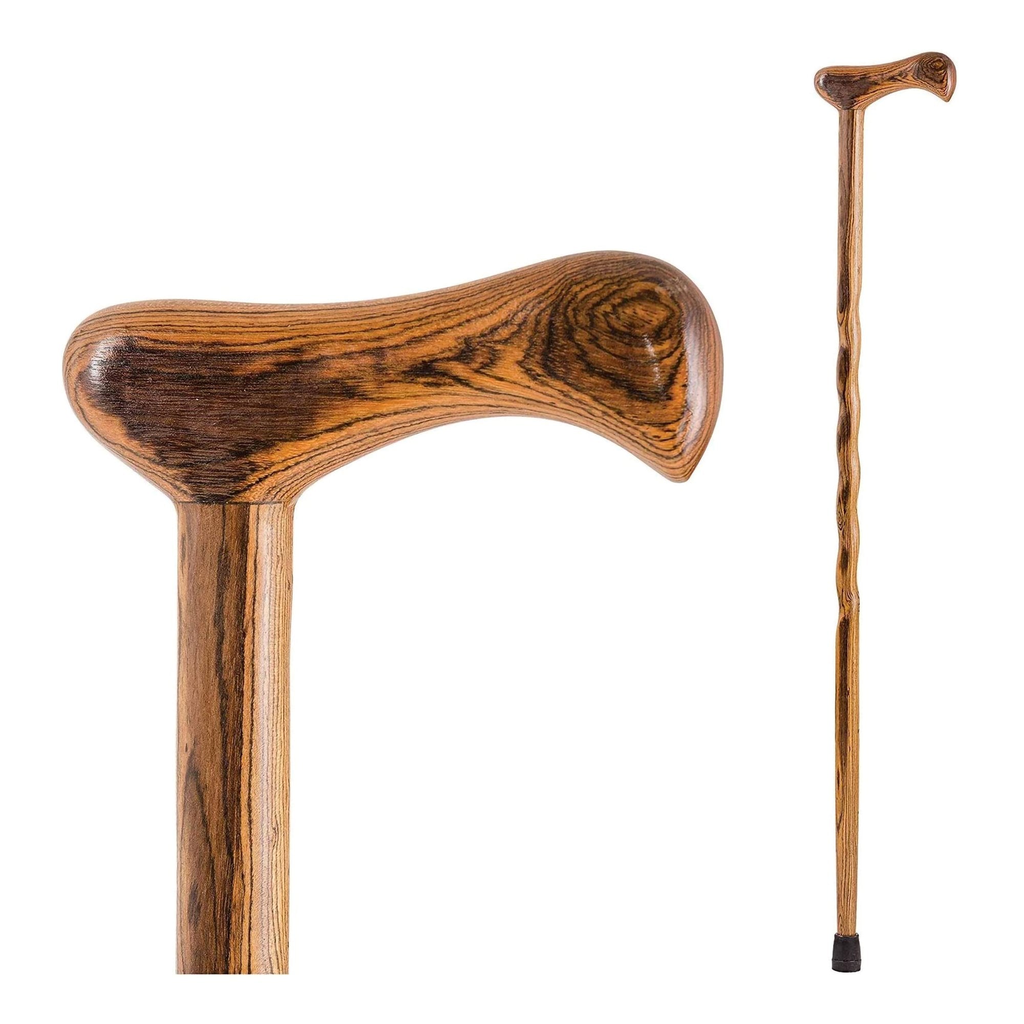 Brazos™ Twisted Bocote Cane with T-Handle, 37-Inch Height (1 Unit)