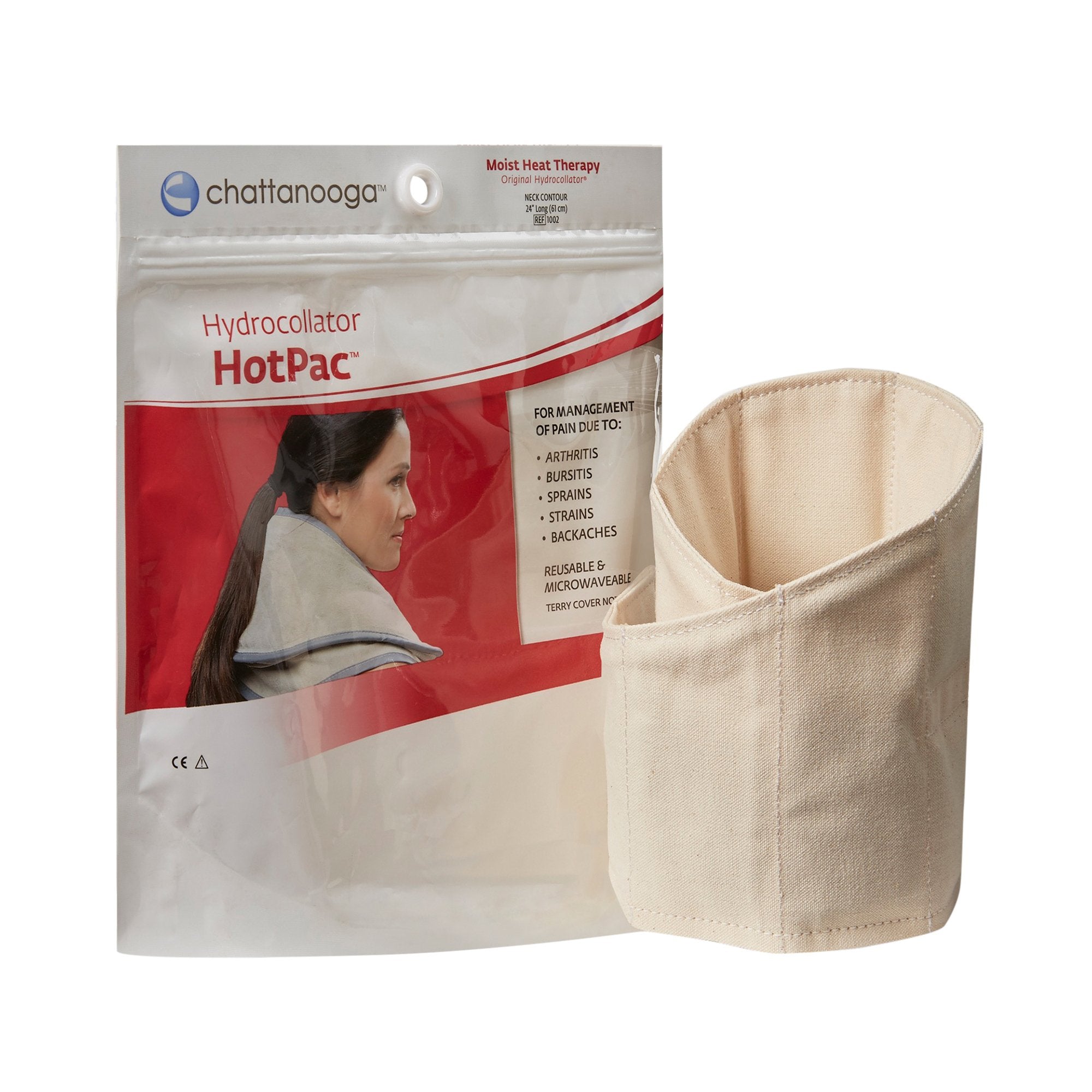 Hydrocollator® HotPac™ Moist Heat Pad, Neck Contour (1 Unit)