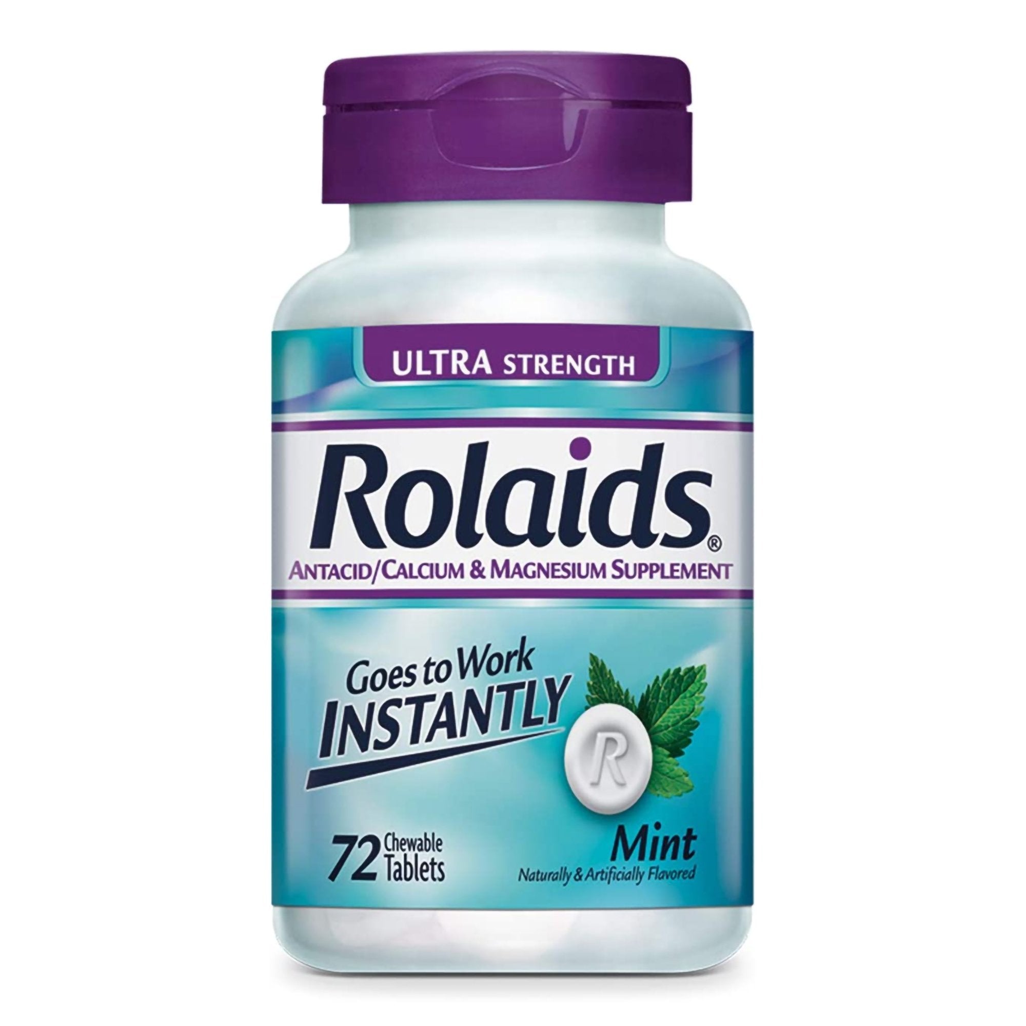 Rolaids® Ultra Strength Chewable Tablets, Mint Flavor (1 Unit)