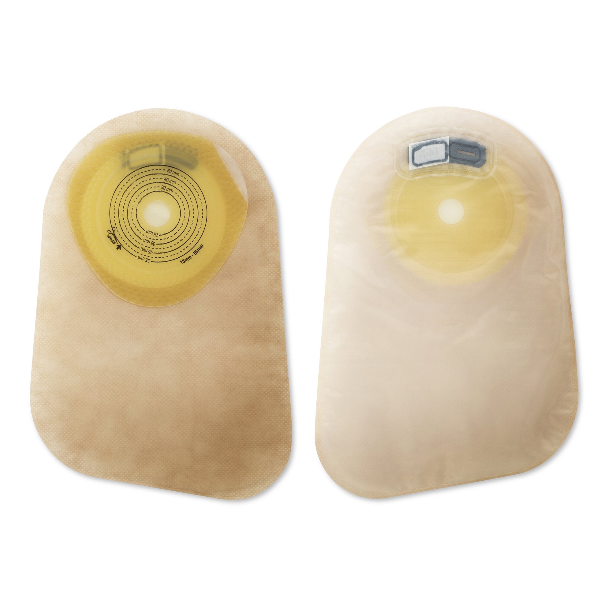 Premier™ One-Piece Closed End Transparent Colostomy Pouch, 9 Inch Length, 5/8 to 2-1/8 Inch Stoma (30 Units)