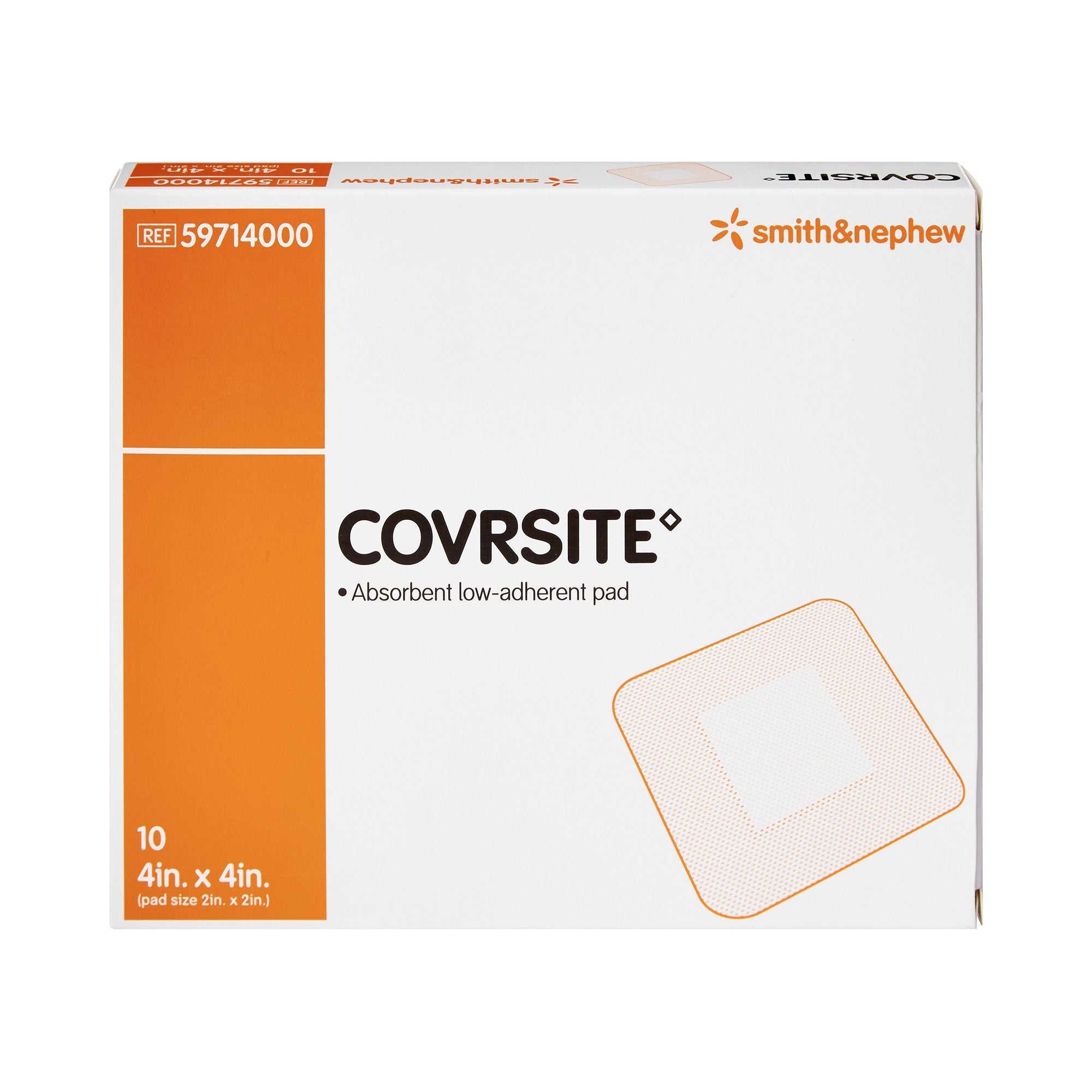 Covrsite Composite Dressing, 4 x 4 Inch (10 Units)