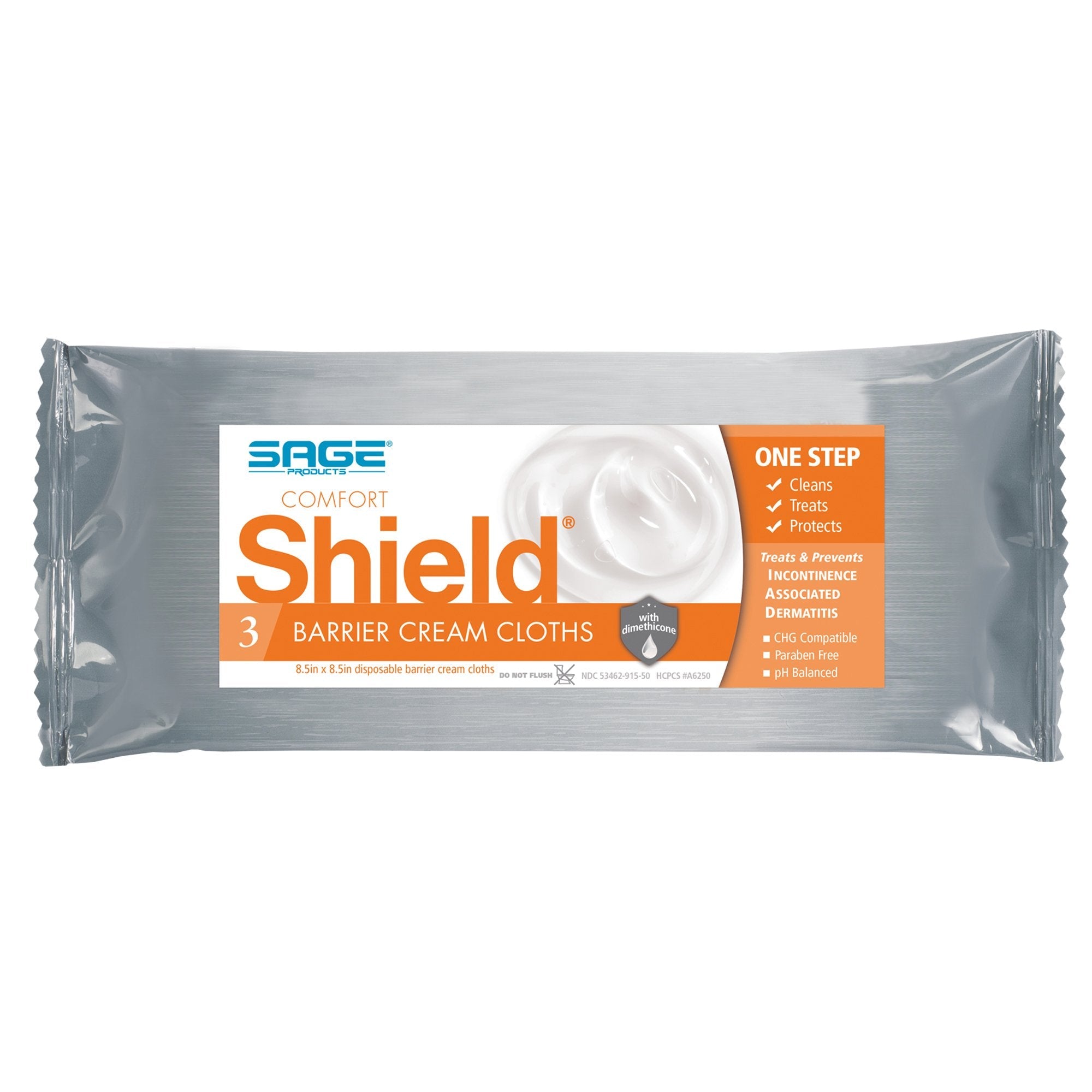 Shield® Barrier Cream Cloths, Soft Pack (90 Units)