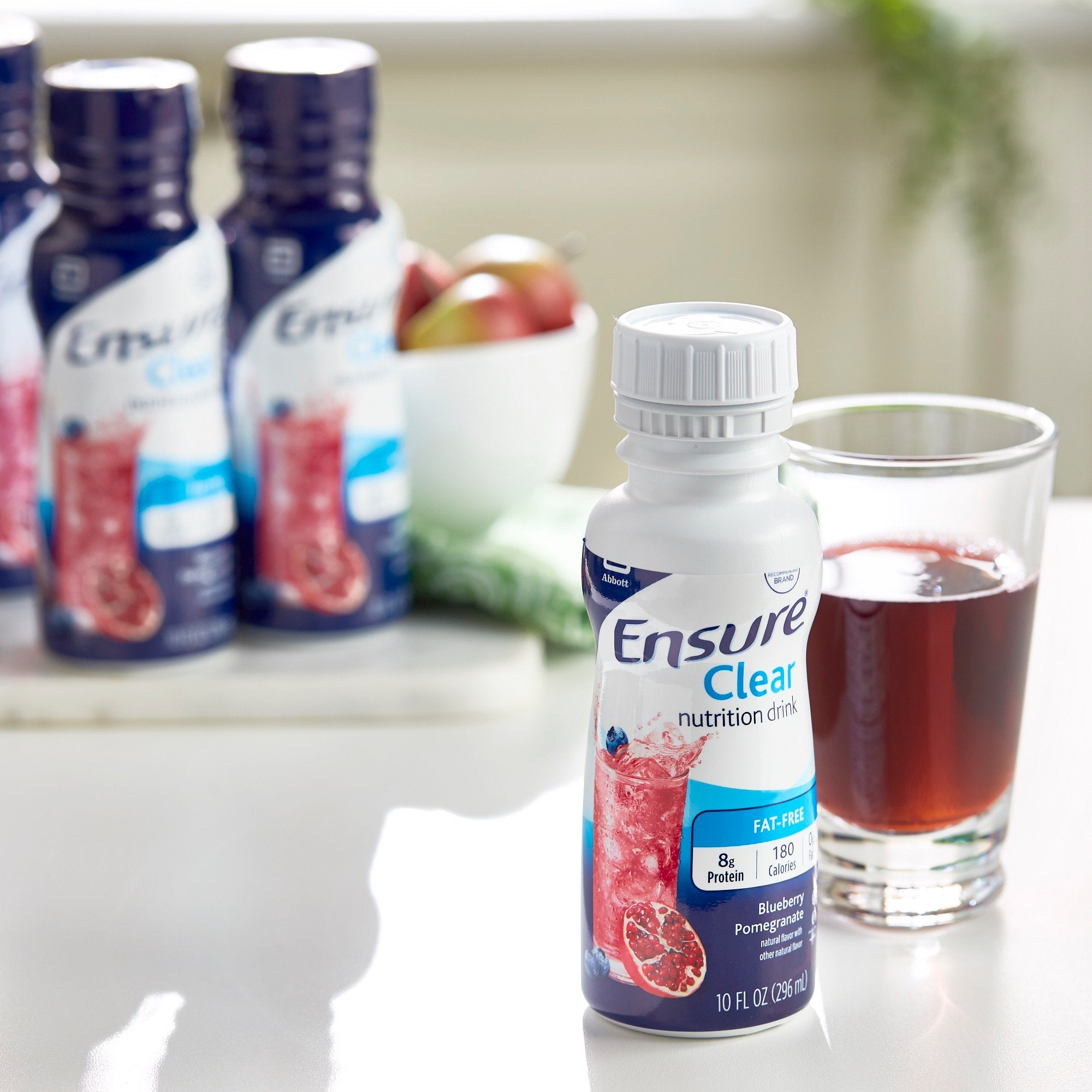 Ensure® Clear Blueberry Pomegranate Nutrition Liquid - 10oz (4 Pack)