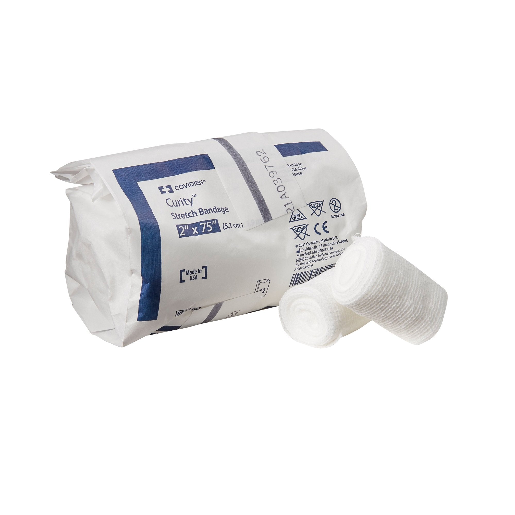 Curity™ Nonsterile Conforming Bandage, 2 x 75 Inch (12 Units)