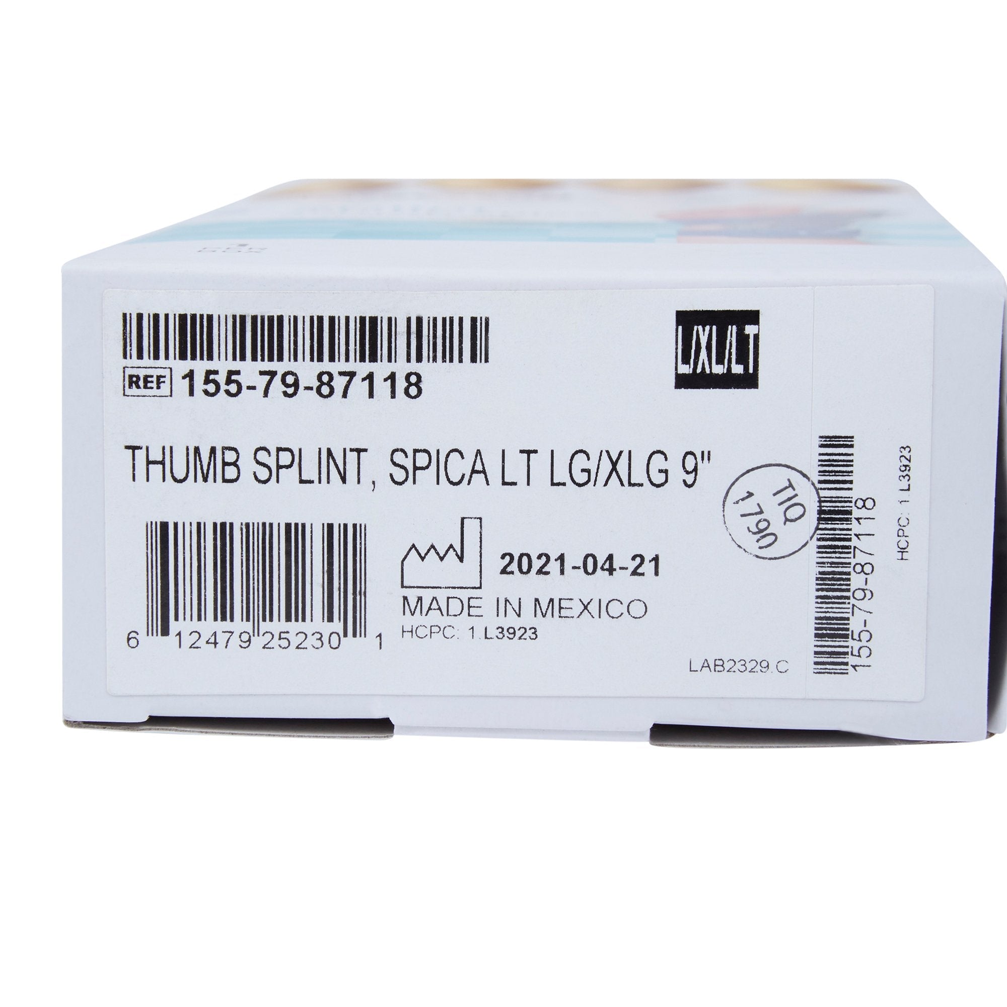 McKesson Left Thumb Splint, Large / Extra Large (1 Unit)