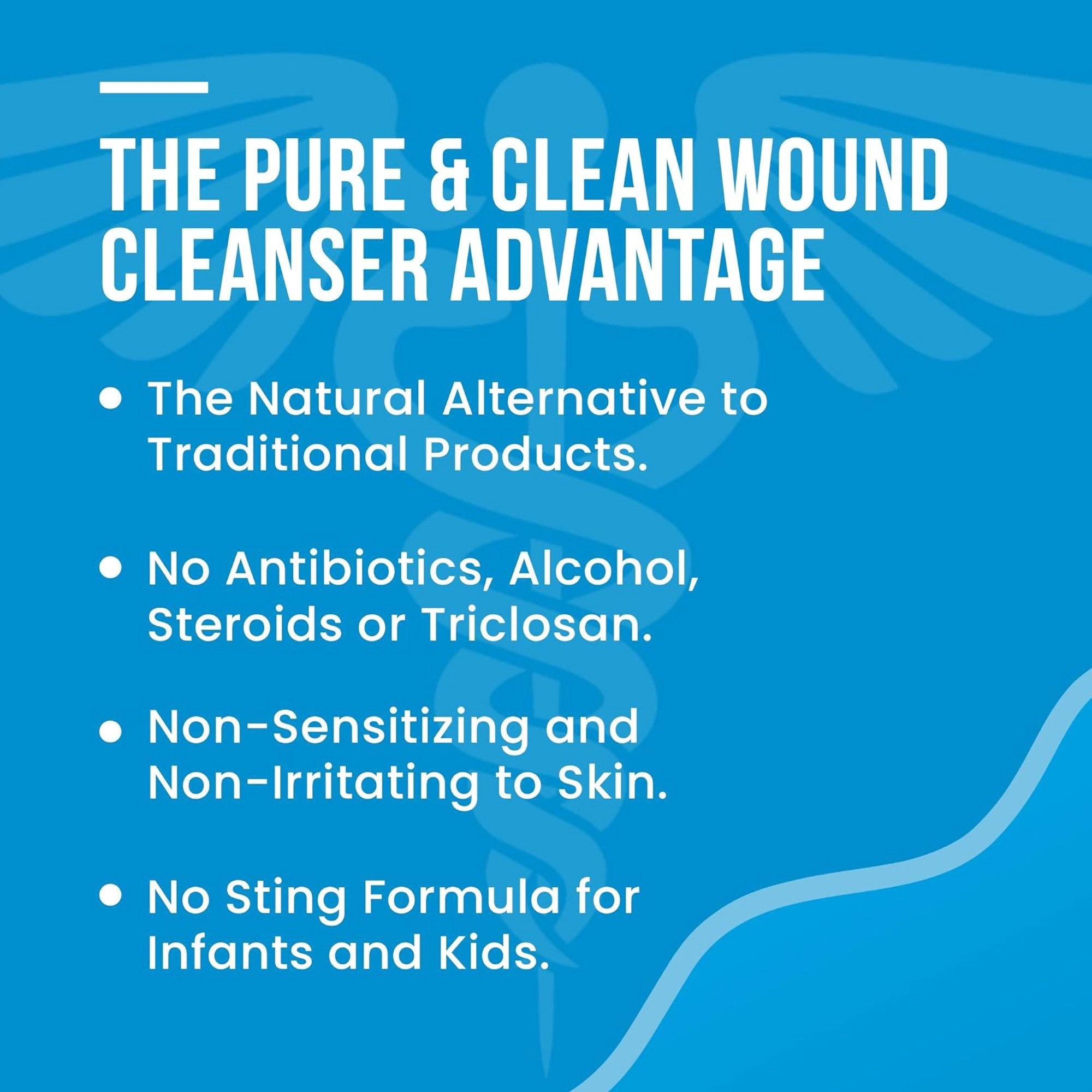 Pure & Clean Wound Cleanser, 8 oz. Pump Bottle (1 Unit)