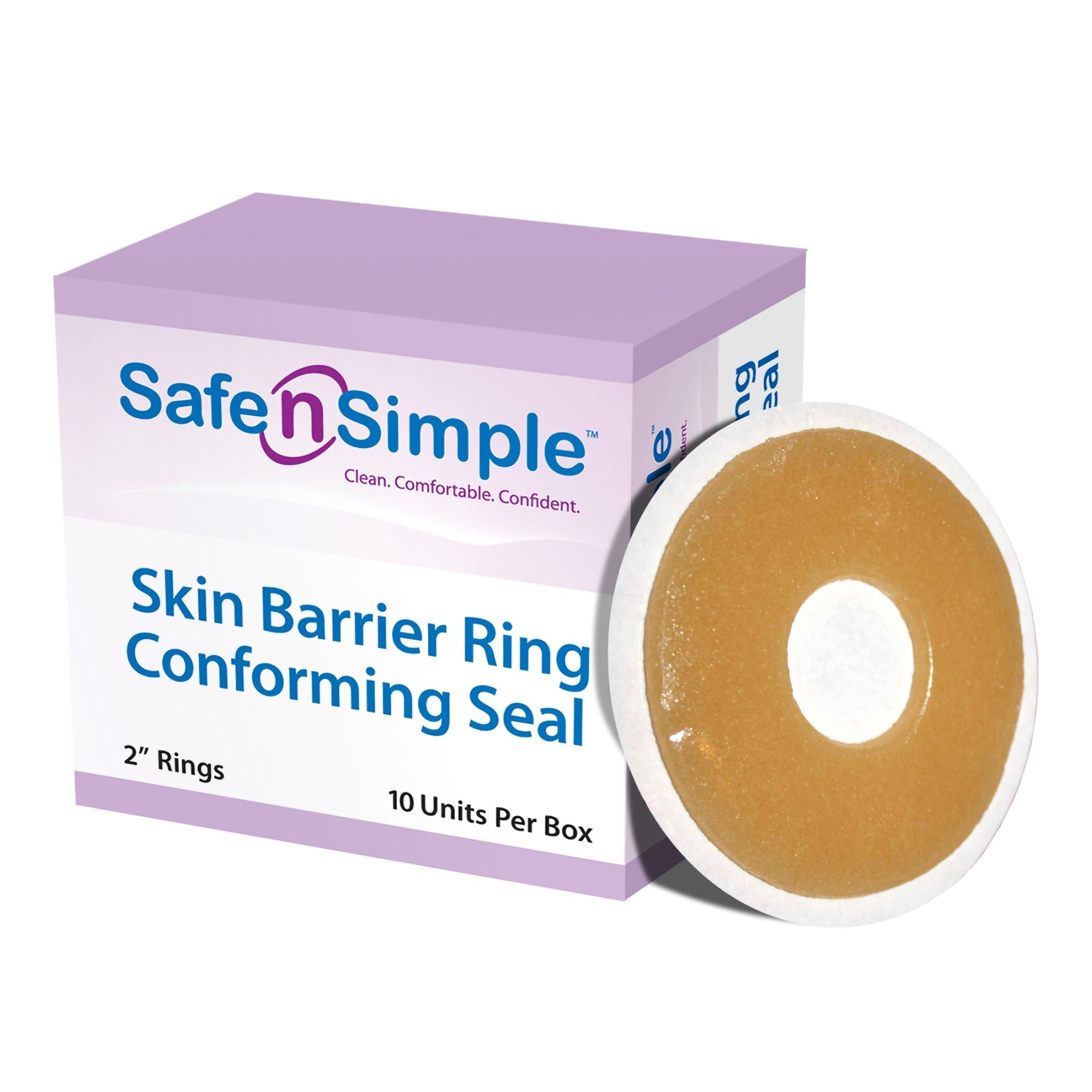 Safe-n'Simple Adhesive Barrier Ring (10 Units)