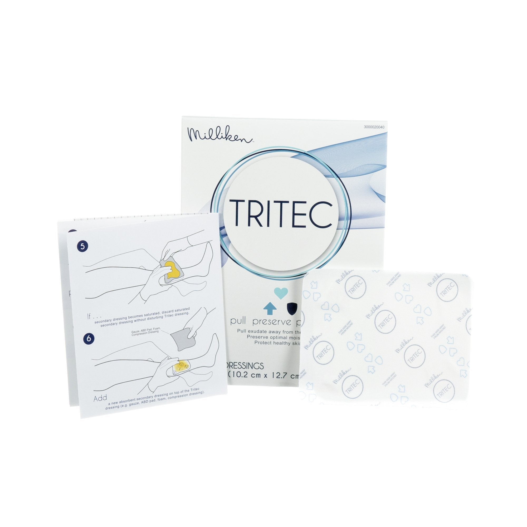 Tritec™ Contact Layer Wound Dressing, 4 x 5 Inch (10 Units)