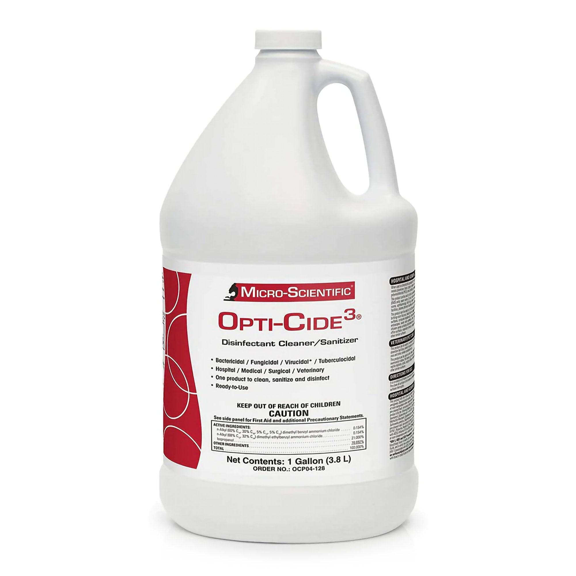 Opti-Cide3® Surface Disinfectant Cleaner, 1 gal. (4 Units)