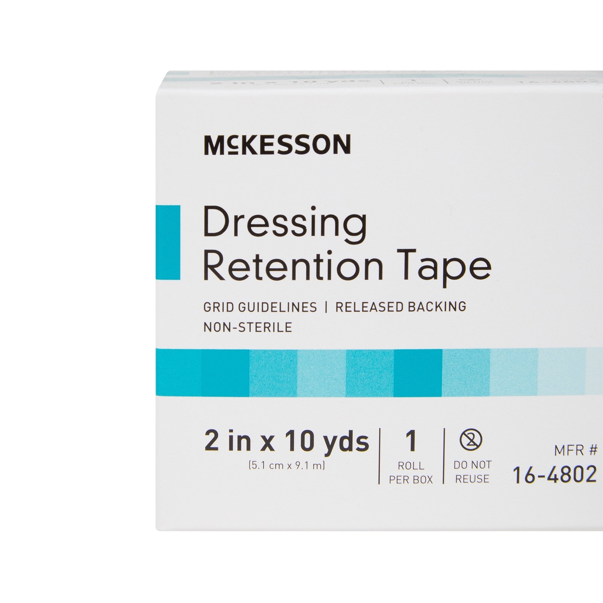 McKesson Nonwoven 2"x10yd Dressing Retention Tape, Water-Resistant, White