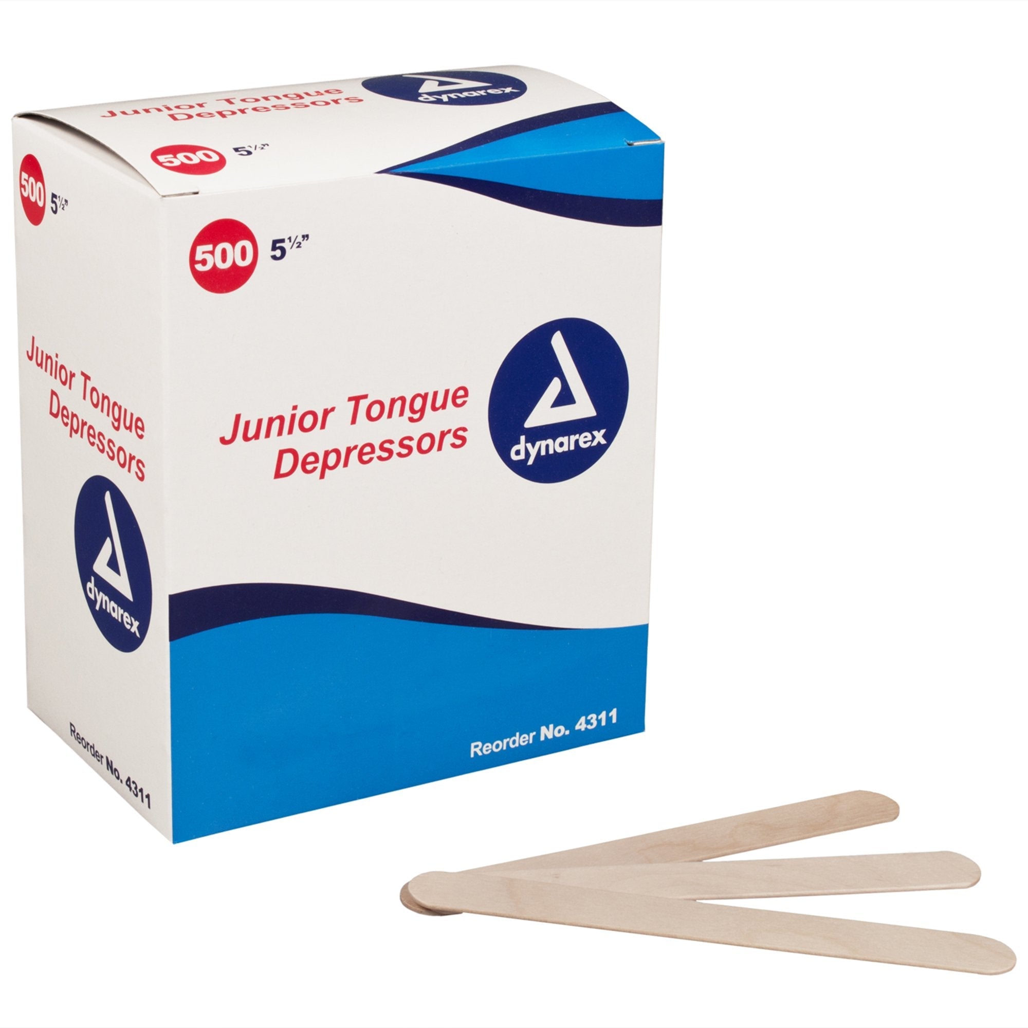 dynarex® Junior Tongue Depressors (500 Units)