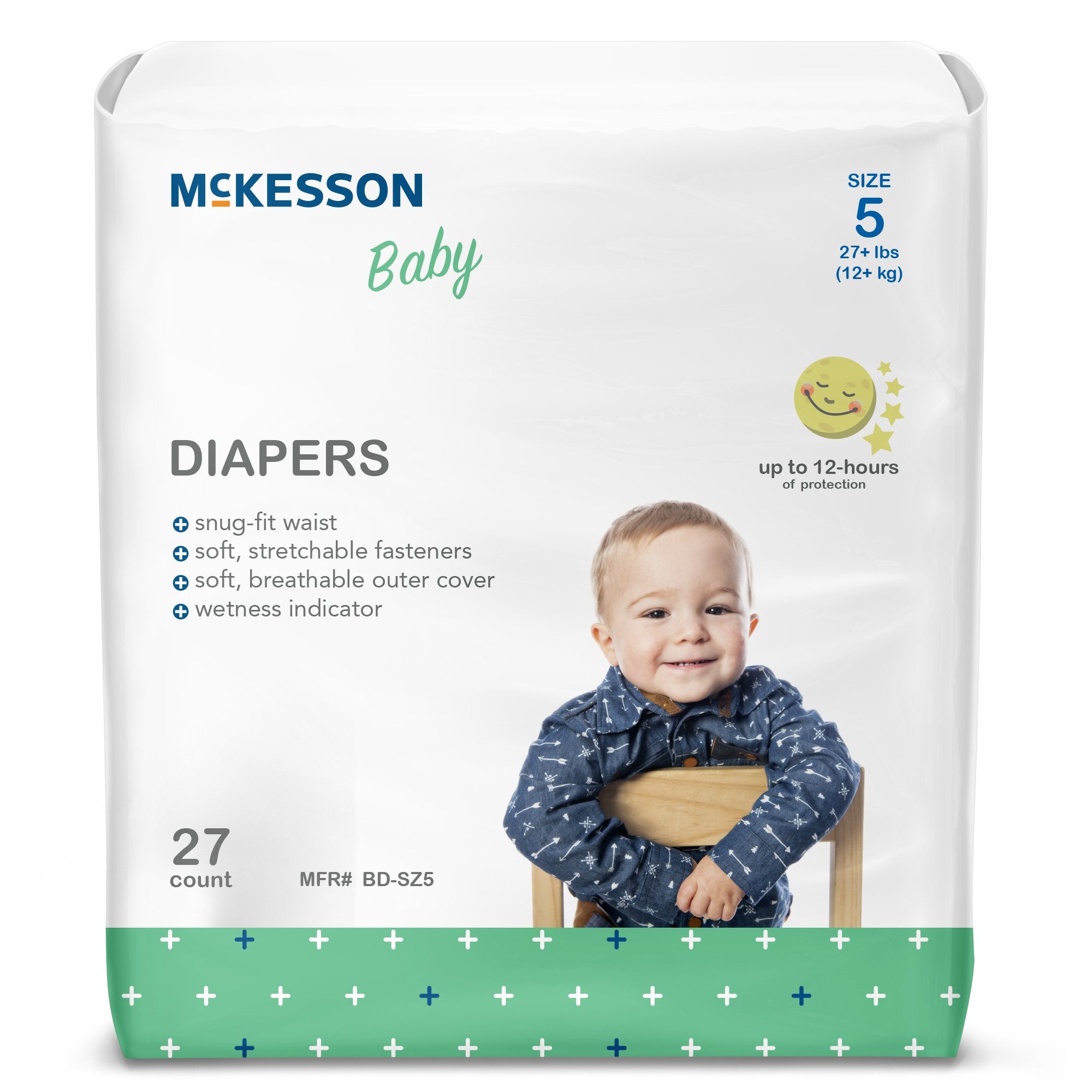 McKesson Baby Diaper, Size 5 (1 Unit)