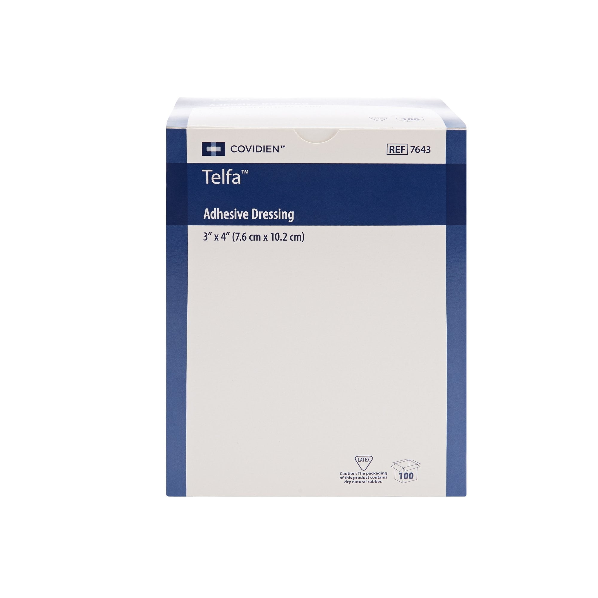 Telfa™ Adhesive Dressing, 3 x 4 Inch (1200 Units)