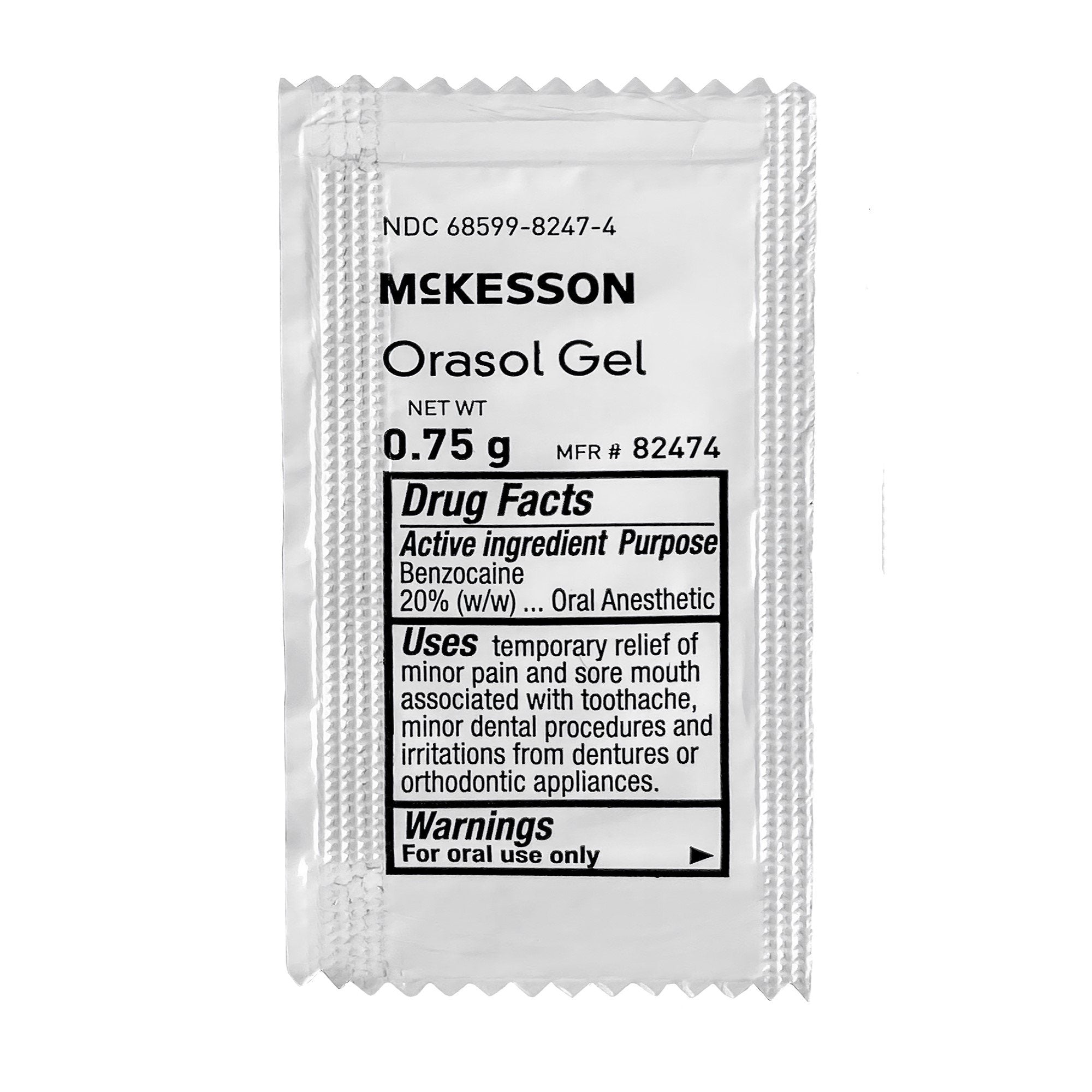 McKesson Benzocaine Oral Pain Relief (75 Units)