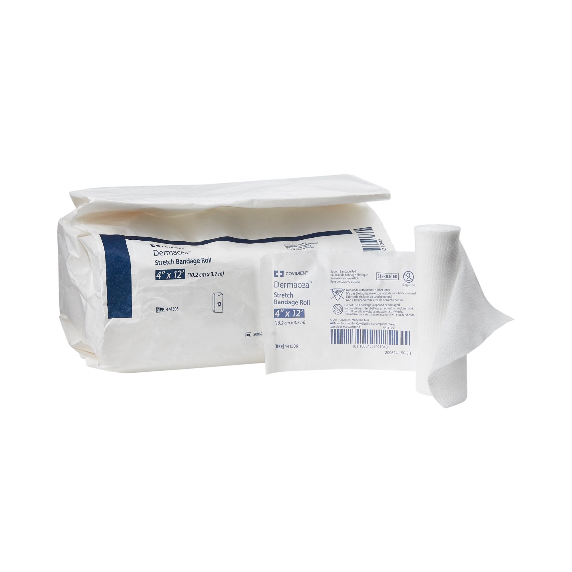 Dermacea™ Sterile Conforming Bandage, 4 Inch x 4-1/10 Yard (12 Units)