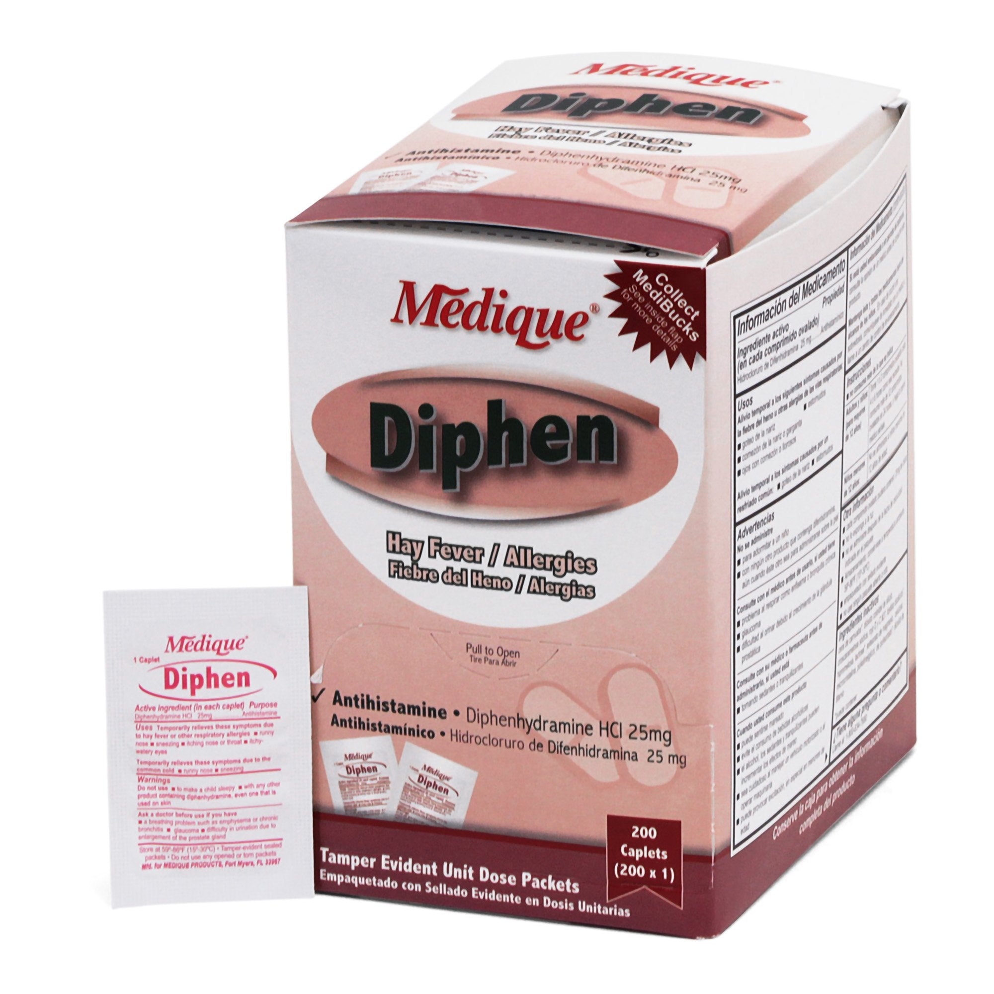 Diphen Diphenhydramine Allergy Relief (200 Units)