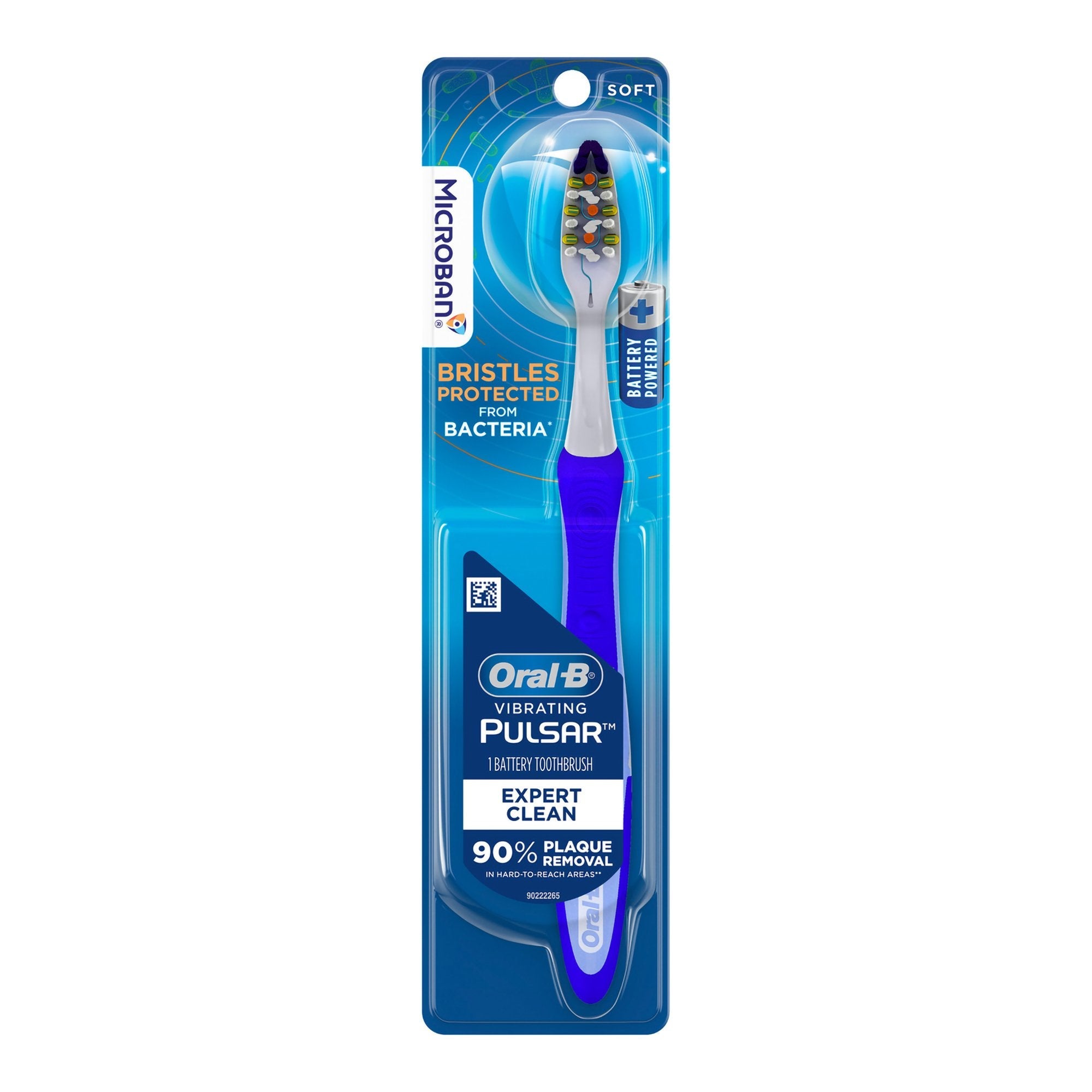 Toothbrush Oral-B Pulsar Blue / White Adult Soft (1 Unit)